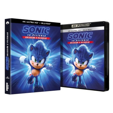 Sonic, La Película + Sonic 2: La Película + Sonic 3: La Película (Colección 3 películas, 3 UHD y 3 Blu-ray) [4k UHD,Blu-ray] (20