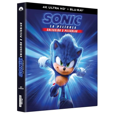 Sonic, La Película + Sonic 2: La Película + Sonic 3: La Película (Colección 3 películas, 3 UHD y 3 Blu-ray) [4k UHD,Blu-ray] (20
