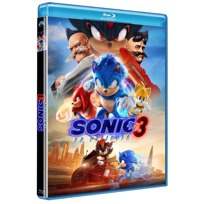 Sonic 3: La Película [Blu-ray] (2024) Sonic the Hedgehog 3