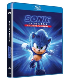 Sonic, La Película + Sonic 2: La Película + Sonic 3: La Película (Colección 3 películas, 3 Blu-ray) [Blu-ray] (2020,2022,2024) S