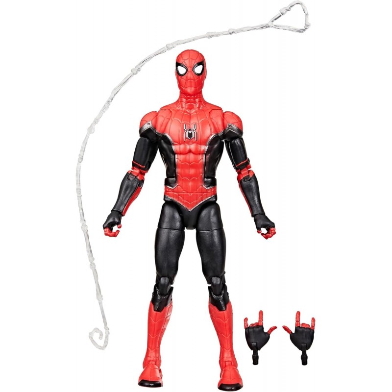 Figura Spider-Man Upgraded Suit Marvel Legends Spider-Man Far From Home Articulada 15 cms