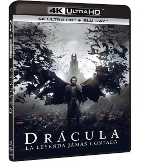 Drácula, la Leyenda Jamás Contada (Edición 2025) [4K UHD,Blu-ray] (2014) Dracula Untold