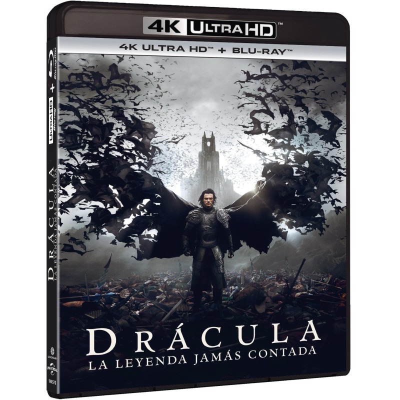 Drácula, la Leyenda Jamás Contada (Edición 2025) [4K UHD,Blu-ray] (2014) Dracula Untold