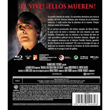 Drácula Vuelve de la Tumba [Blu-ray] (1968) Dracula Has Risen from the Grave