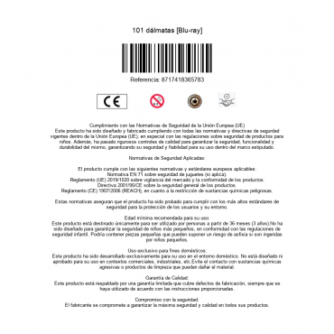 101 dálmatas [Blu-ray]