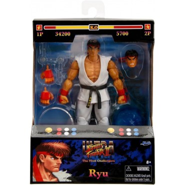 Figura Ryu Ultra Street Fighter II: The Final Challengers Articulada 15 cms