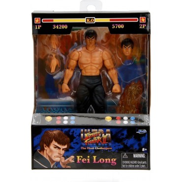 Figura Fei Long Ultra Street Fighter II: The Final Challengers Articulada 15 cms