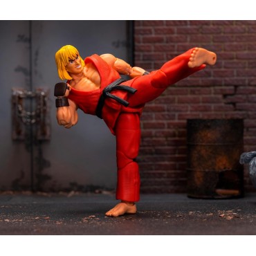 Figura Ken Ultra Street Fighter II: The Final Challengers Articulada 15 cms