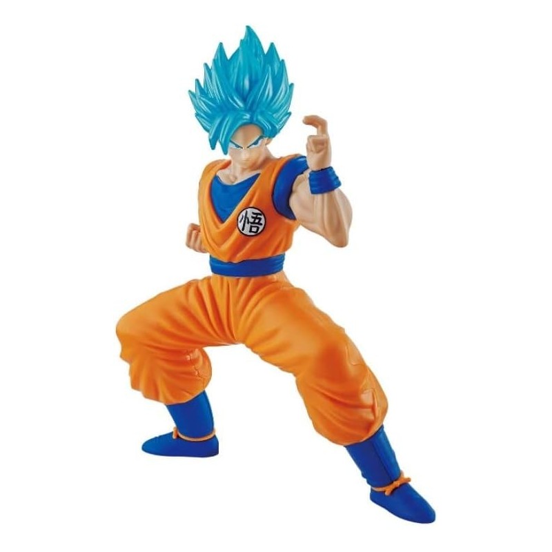 Figura Super Saiyan God Son Goku Entry Grade Dragon Ball Super Kit de Modelaje 15 cms