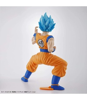 Figura Super Saiyan God Son Goku Entry Grade Dragon Ball Super Kit de Modelaje 15 cms