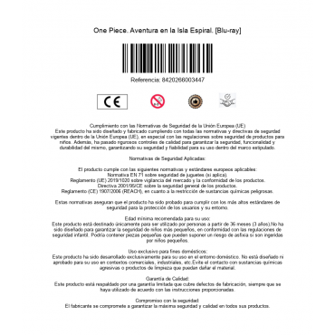 One Piece. Aventura en la Isla Espiral. [Blu-ray]