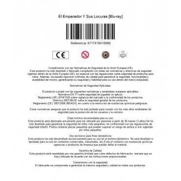 El Emperador Y Sus Locuras [BLU_RAY]