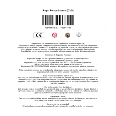 Ralph Rompe Internet [DVD]