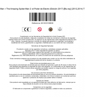The Amazing Spider-Man + The Amazing Spider-Man 2: el Poder de Electro (Edición 2017) [Blu-ray] (2012,2014) The Amazing Spider-M