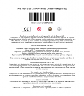 ONE PIECE ESTAMPIDA Bluray Coleccionista [Blu-ray]