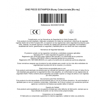 ONE PIECE ESTAMPIDA Bluray Coleccionista [Blu-ray]