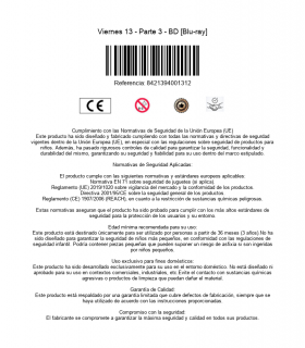 Viernes 13 - Parte 3 - BD [Blu-ray]