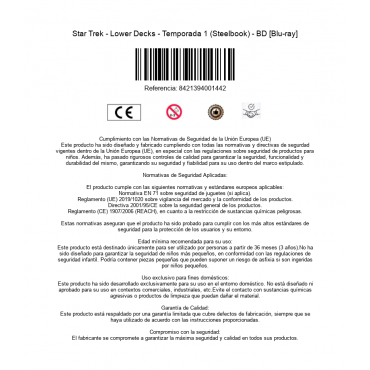 Star Trek - Lower Decks - Temporada 1 (Steelbook) - BD [Blu-ray]