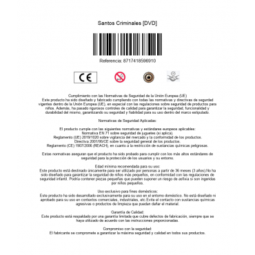 Santos Criminales [DVD]
