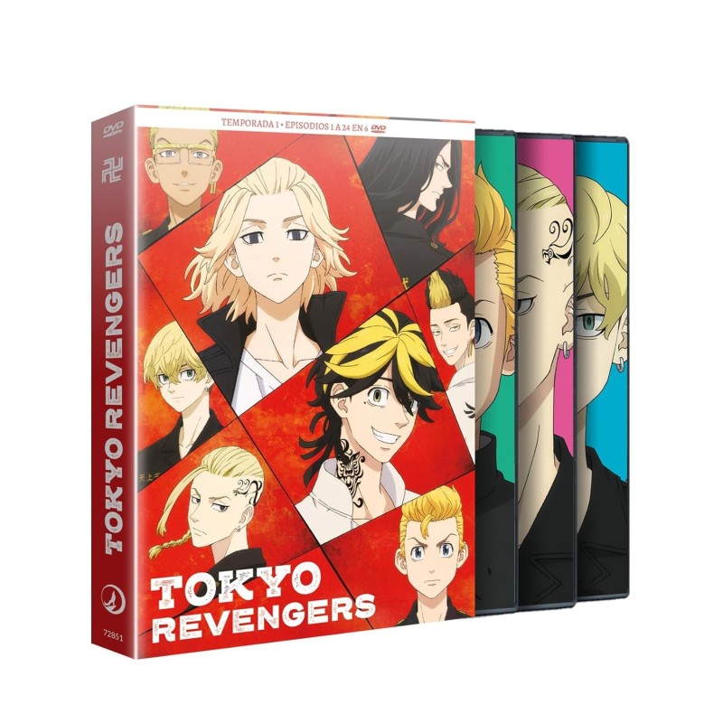 Tokyo Revengers (5 Discos. Temporada 1. Episodios 1 a 24.) [DVD] (2021)