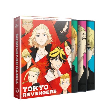 Tokyo Revengers (5 Discos. Temporada 1. Episodios 1 a 24.) [DVD] (2021)