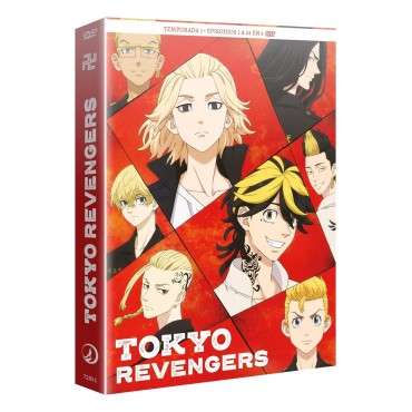 Tokyo Revengers (5 Discos. Temporada 1. Episodios 1 a 24.) [DVD] (2021)