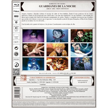 Guardianes De La Noche: Arco Del Tren Infinito (1 Discos) [Blu-ray] (2020) Kimetsu no Yaiba: Mugen Ressha-Hen