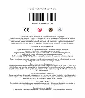 Figura Pitufo Vanidoso 5,5 cms
