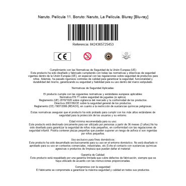 Naruto. Película 11. Boruto: Naruto, La Película. Bluray [Blu-ray]