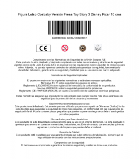 Figura Lotso Cosbaby Versión Fresa Toy Story 3 Disney Pixar 10 cms