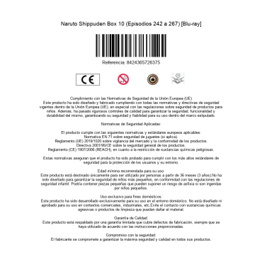 Naruto Shippuden Box 10 (Episodios 242 a 267)[Bluray] [Blu-ray]