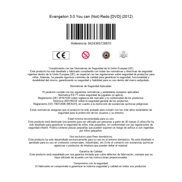 Evangelion 3.0 You can (Not) Redo [DVD] (2012)