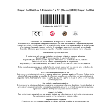 Dragon Ball Kai (Box 1, Episodios 1 a 17) [Blu-ray] (2009) Dragon Ball Kai
