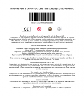 Tierra Uno Parte 3 Universo DC Libro Tapa Dura [Tapa Dura] Warner DC