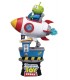 Diorama Alien En Cohete Toy Story Disney Pixar 15 cms