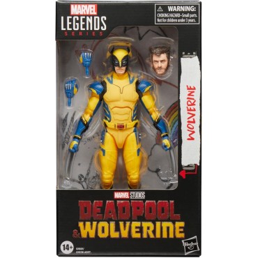 Figura Wolverine Deadpool & Wolverine Marvel Legends Articulada 15 cms