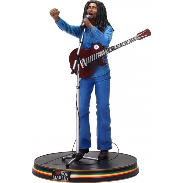 Figura Bob Marley Live At The Rainbow '77 Iconics Estatua 18 cms