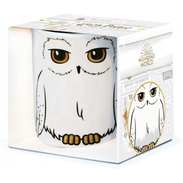 Taza Hedwig Harry Potter Cerámica 315 mls