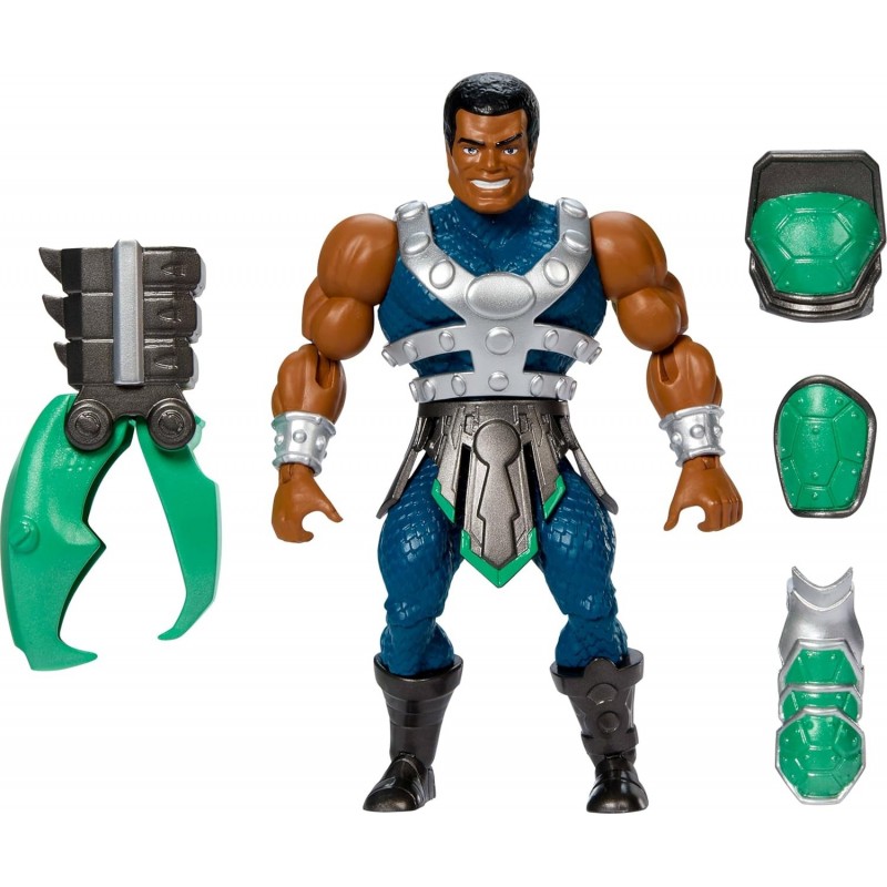 Figura Clamp Champ Turtles of Grayskull MOTU X TMNT Articulada 15 cms
