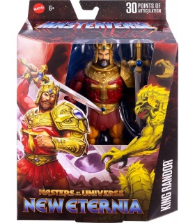 Figura King Randor Masterverse Master of the Universe New Eternia Articulada 19 cms