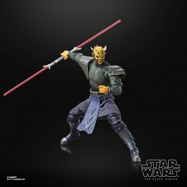 Figura Savage Opress The Black Series Star Wars: The Clone Wars Articulada 18 cms