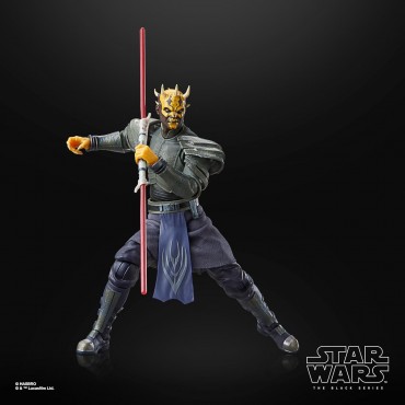 Figura Savage Opress The Black Series Star Wars: The Clone Wars Articulada 18 cms