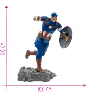 Figura Capitán America Avengers 7 cms