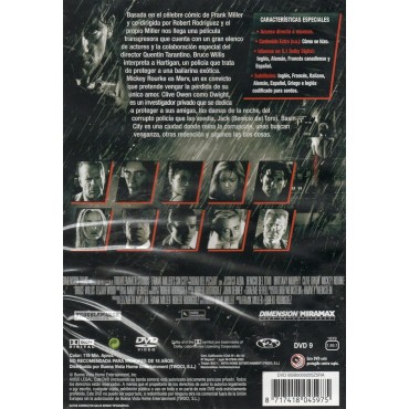 Sin City (Ciudad Del Pecado) [DVD] (2005) Sin City (Frank Miller's Sin City)