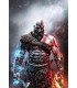 Placa Decorativa Kratos God of War Metálica Cuadro Póster HD