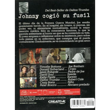 Johnny Cogió Su Fusil (Edición Sobre) [DVD] (1971) Dalton Trumbo's Johnny Got His Gun