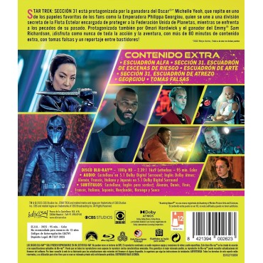 Star Trek: Sección 31 [Blu-ray] (2025) Star Trek: Section 31