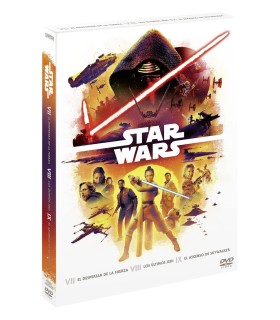 Star Wars: El Despertar De La Fuerza + Star Wars: Los Últimos Jedi + Star Wars: El Ascenso De Skywalker (3 discos) [DVD] (2015#2