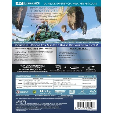 Avatar (Remasterizada DoVi) [4K UHD, Blu-ray] (2009)