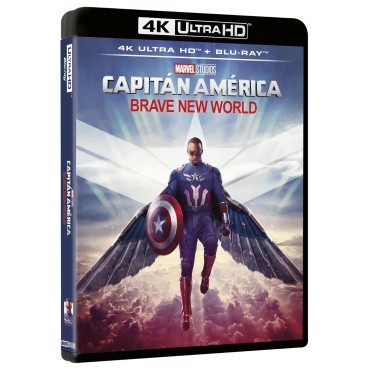 Capitán América: Brave New World [4K UHD, Blu-ray] (2025) Captain America: Brave New World